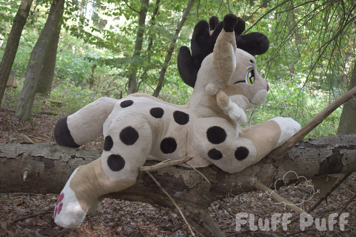 Lyra the Lynx Plushie UNSTUFFED Version Pre-Order