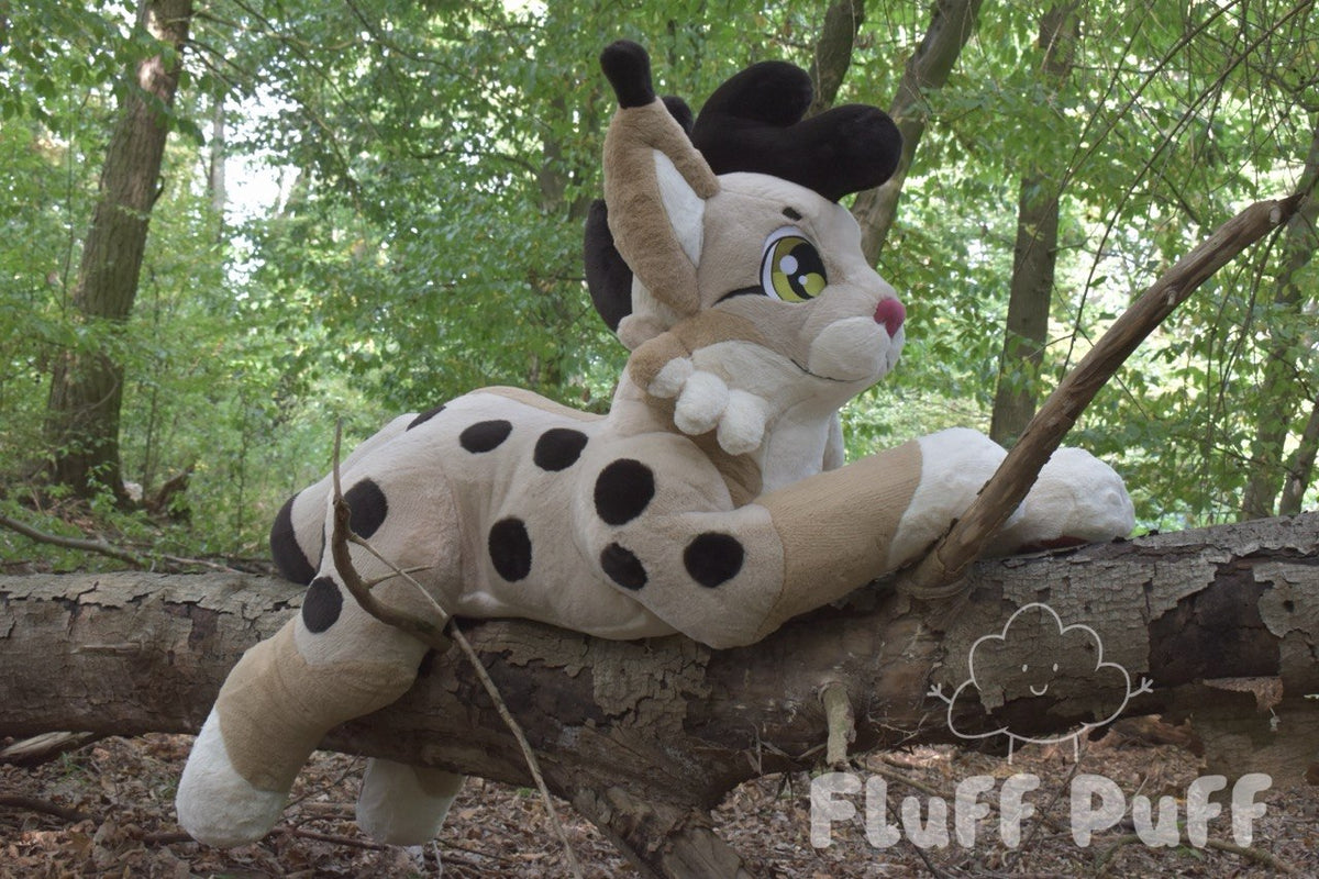 Lyra the Lynx Plushie UNSTUFFED Version Pre-Order