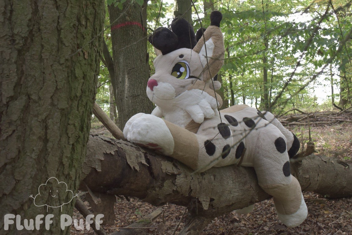 Lyra the Lynx Plushie UNSTUFFED Version Pre-Order