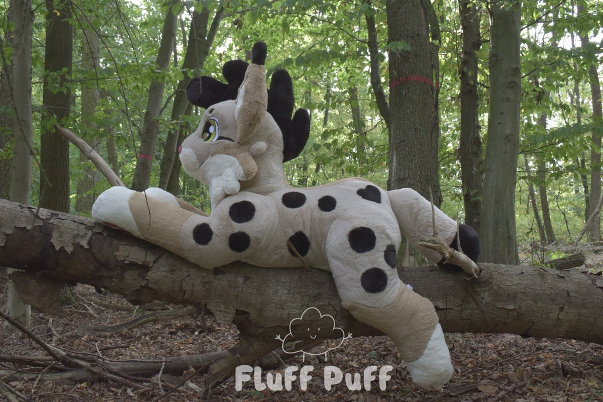 Lyra the Lynx Plushie UNSTUFFED Version Pre-Order