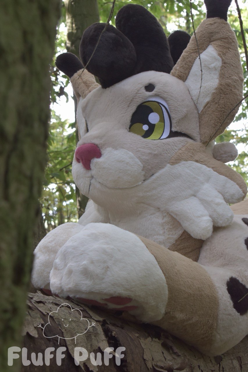 Lyra the Lynx Plushie UNSTUFFED Version Pre-Order