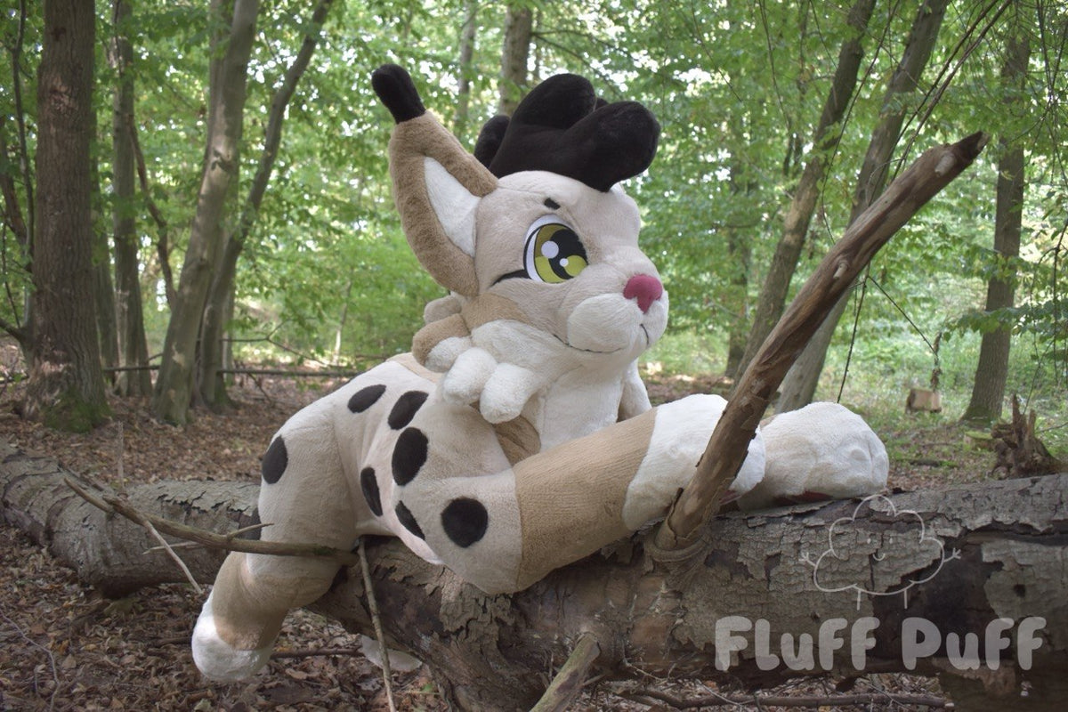 Lyra the Lynx Plushie UNSTUFFED Version Pre-Order