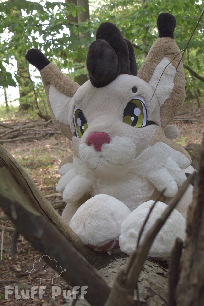 Lyra the Lynx Plushie UNSTUFFED Version Pre-Order