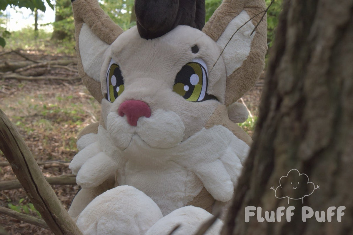 Lyra the Lynx Plushie UNSTUFFED Version Pre-Order
